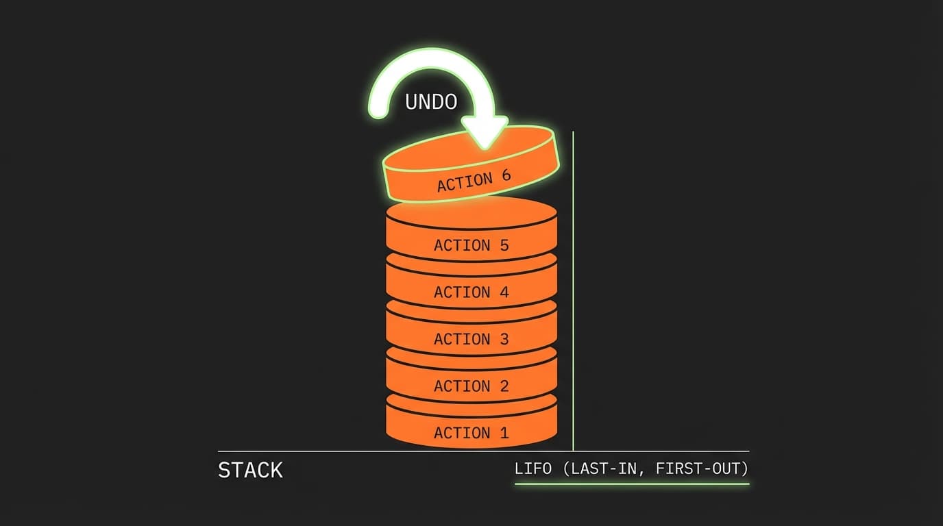 Your Undo Button is Just a Stack of Pancakes