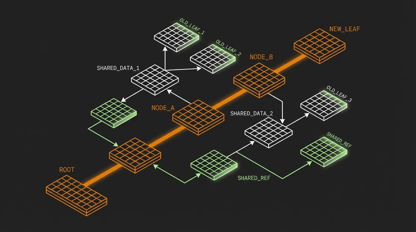 32-Element Branching: How Scala Vectors Solve Immutable Memory Pressure