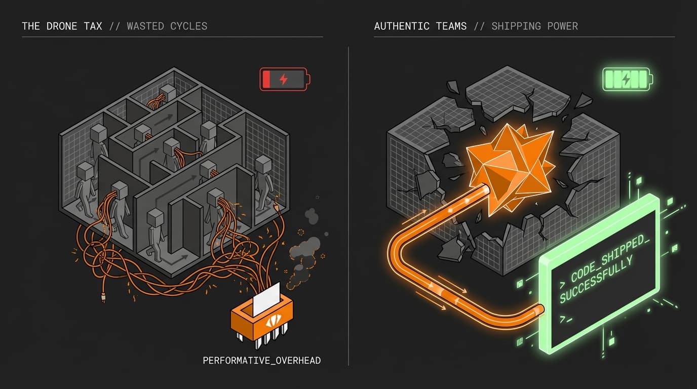 Stop Paying the Office Drone Tax: Why "Weird" Teams Ship Better Code