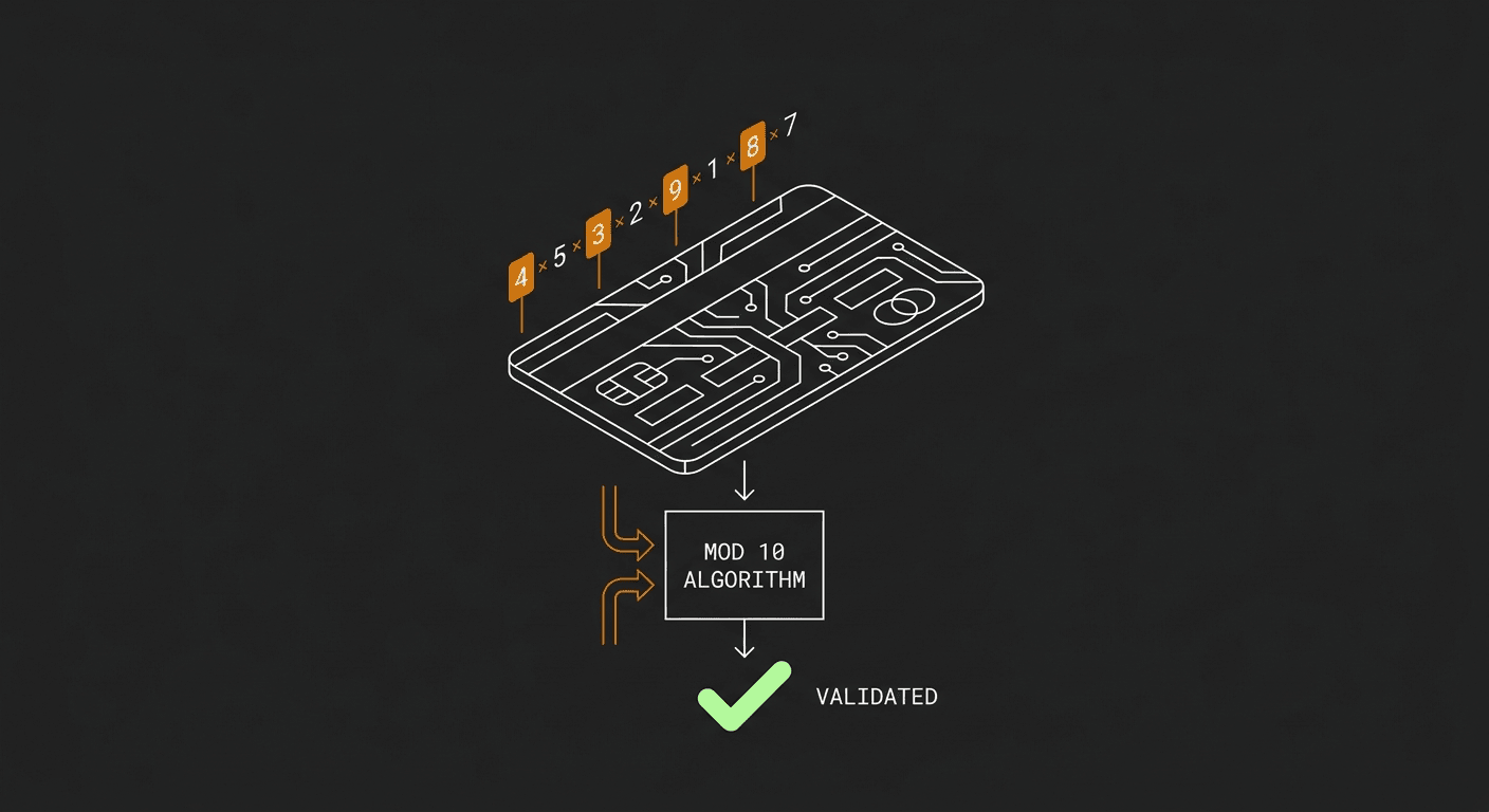 How the Luhn Algorithm Validates Credit Cards Instantly