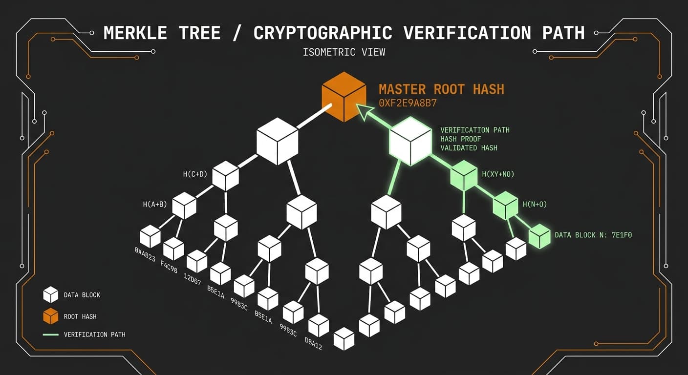 How Merkle Trees Verify Large Files