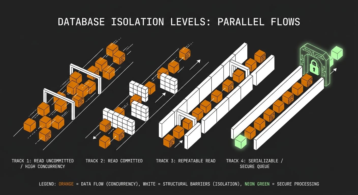 Database Transaction Isolation Levels Explained