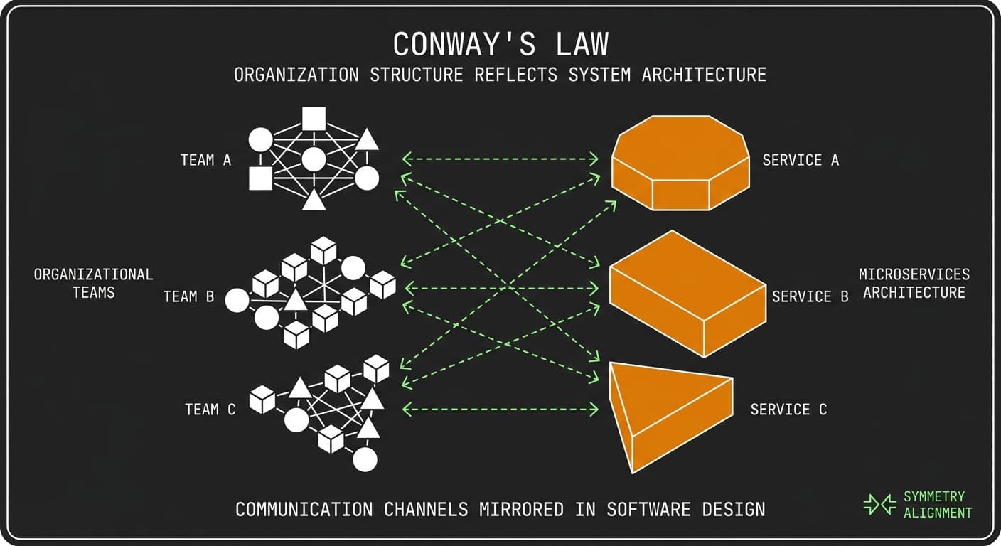 Conway's Law: How Team Structure Shapes Architecture
